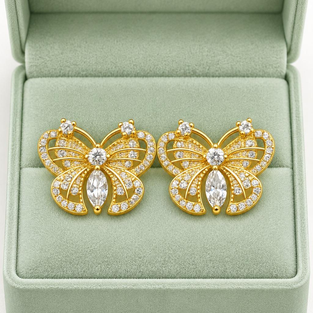 Aretes Mariposa de Luz SUY