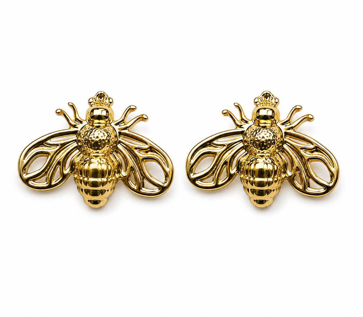Aretes Floral Dorados con Perla y Piedras Brillantes, Diseño Elegante para Mujer SUY